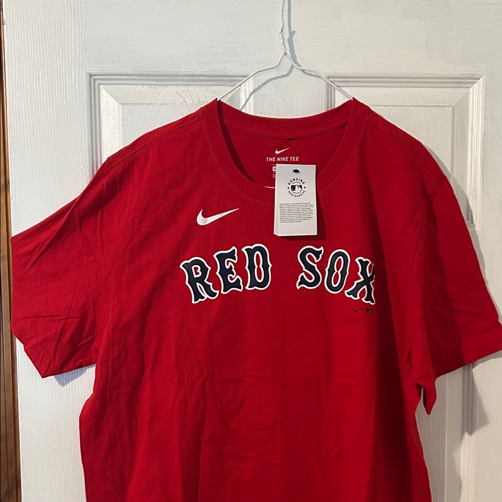 Nike Red Sox Red Short Sleeve Tee